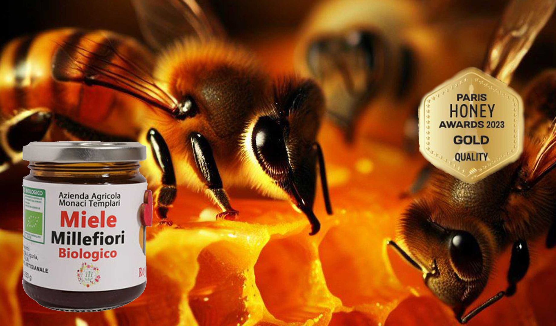 Dalle api di Seborga il miele biologico medaglia d'oro di Parigi